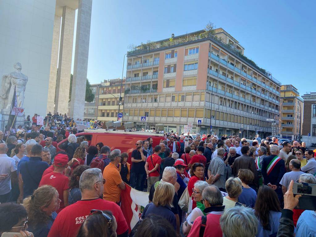 forli manifestazione alluvione