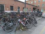 Faenza bici parcheggio chaos