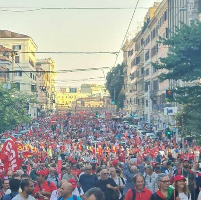 Manifestazione di Roma