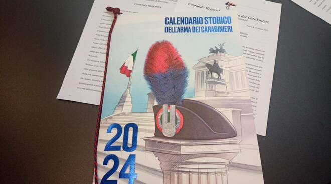 Presentato il calendario dei Carabinieri edizione 2024. Nelle pagine di  maggio si rievoca l'alluvione a Sant'Agata sul Santerno - RomagnaNotizie