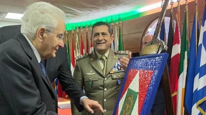 Mattarella Figliuolo Liceo Artistico Mosaico