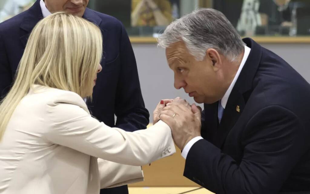 Meloni e Orban