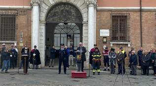  25 Aprile 2024, Festa della Liberazione. Cerimonia in Piazza del Popolo a Ravenna