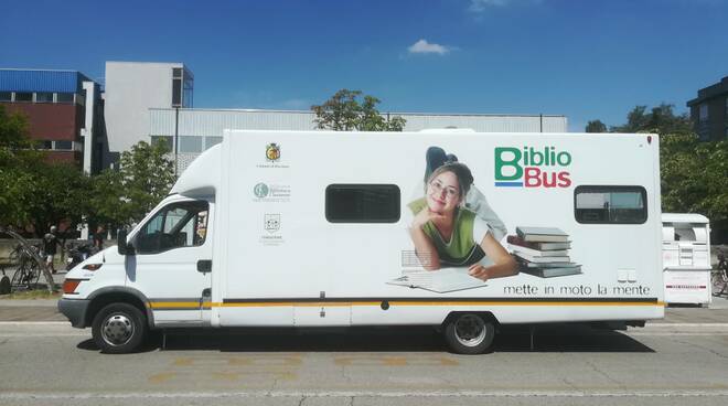 Bibliobus della Biblioteca Classense