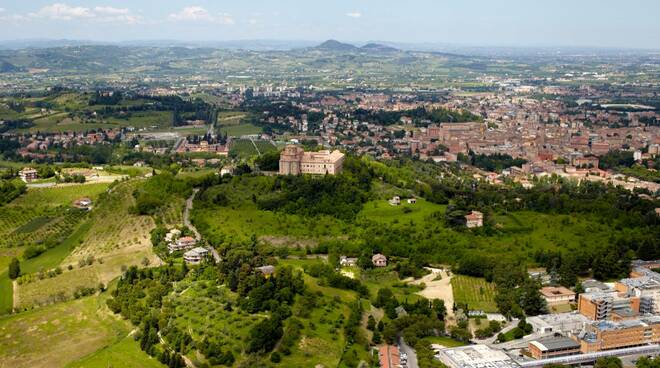 Cesena dall'alto