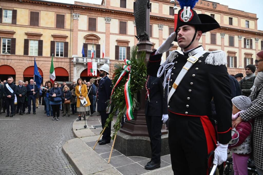 Forlì. Celebrazione del 79° Anniversario della Festa Liberazione dal nazifascismo, 25 Aprile