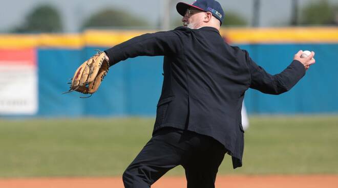 Godo Baseball-Athletics Bologna, primo Bonaccini