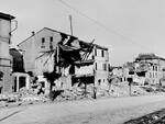 1944 Viale Veneto Forlì bombardato