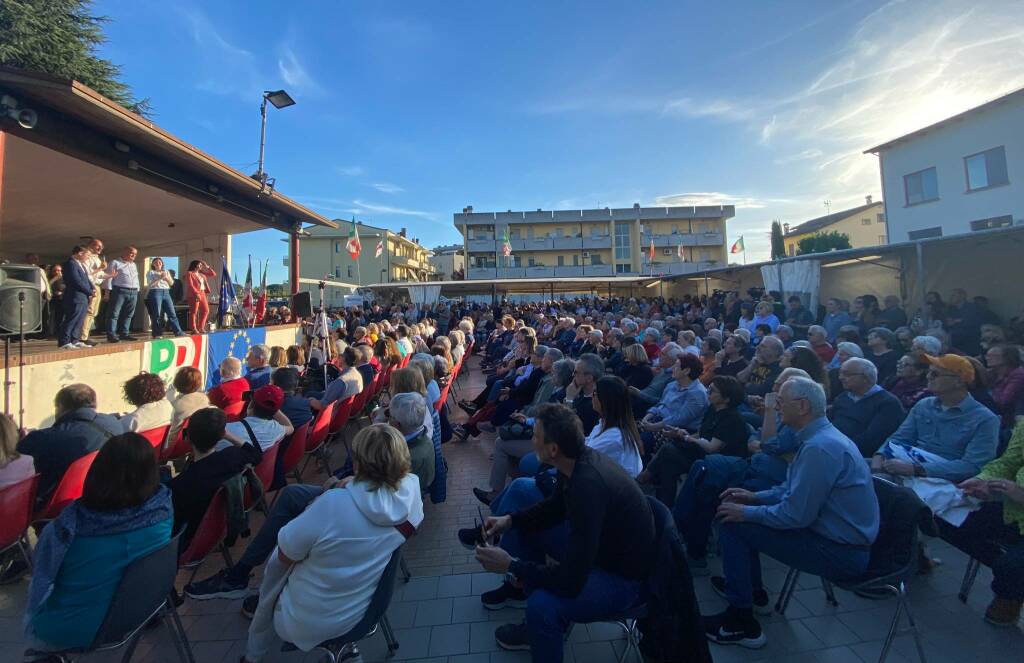 Forlì. Elly Schlein parla alla Festa dell'Unità a Vecchiazzano