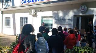 I ragazzi della primaria “G. Mazzini” fanno visita alla Compagnia Carabinieri di Cervia
